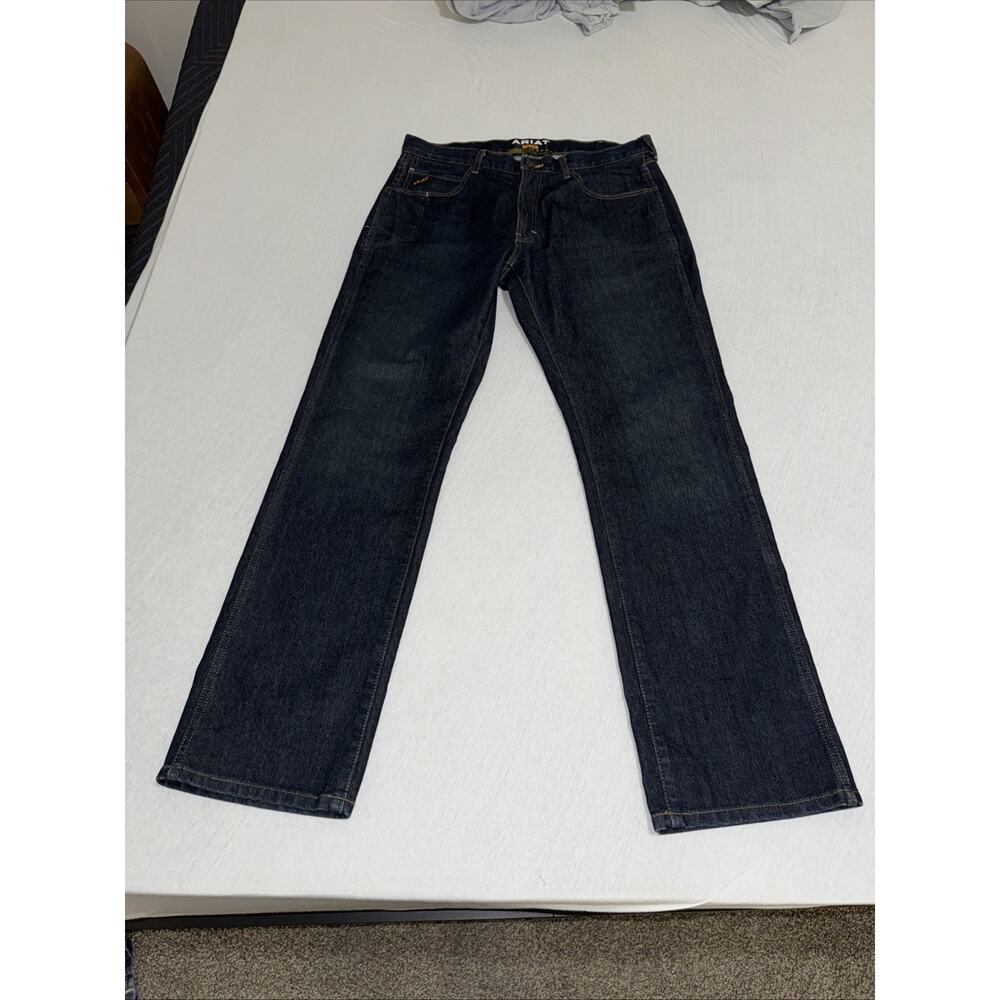 Ariat Rebar M5 Slim Straight Leg 36x34 Workwear Brand New Never Worn Without Tag - Picture 3 of 12